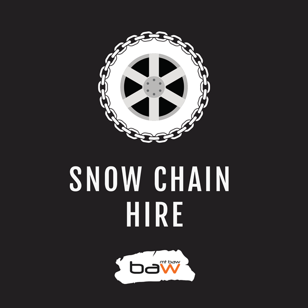 wheel chain hire mt baw baw snow