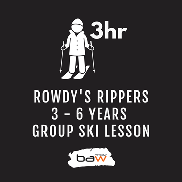 Rowdy's Rippers: 3-6 Group Ski の画像