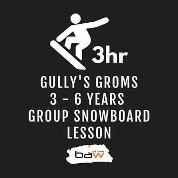 Gully's Groms: 3-6 Group Snowboard の画像