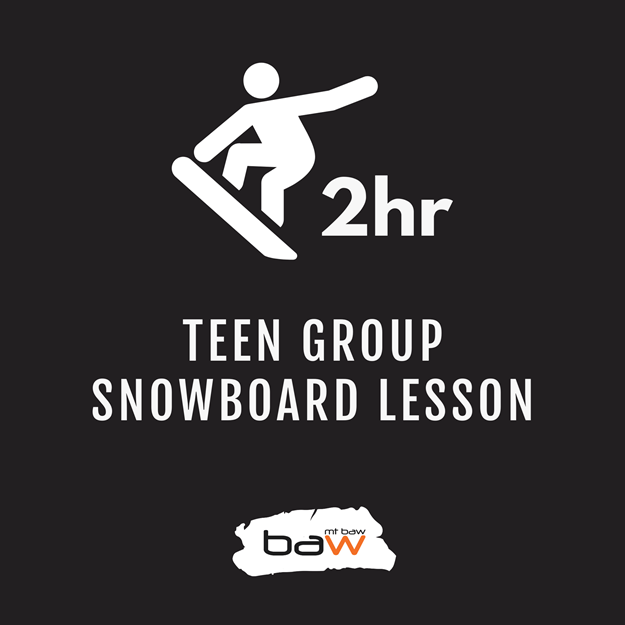 Picture of Teen (13-17) Group Snowboard Lesson (Unused)