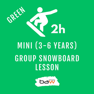 Picture of Mini Group Snowboard Lesson - Green