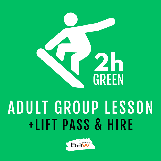 Adult Group Snowboard Lesson, Lift Pass & Ski Hire の画像