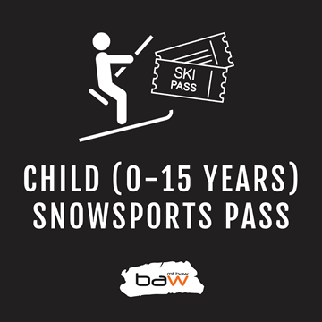 Child (0-15) Snowsports Pass の画像