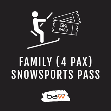 Family Snowsports Pass (2 Adults + 2 Children) の画像
